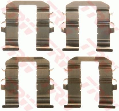 Accessory Kit, disc brake pad PFK595