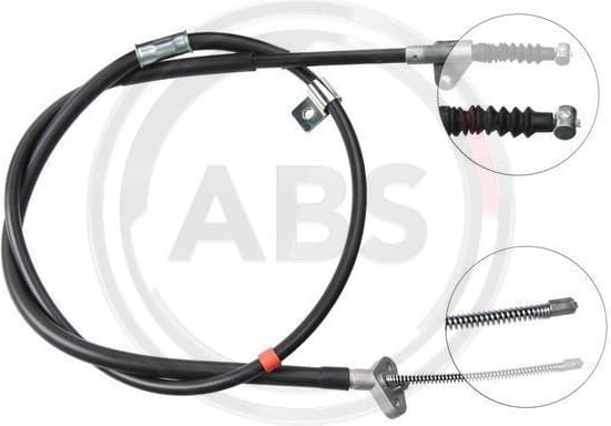 Cable Pull, parking brake K16627