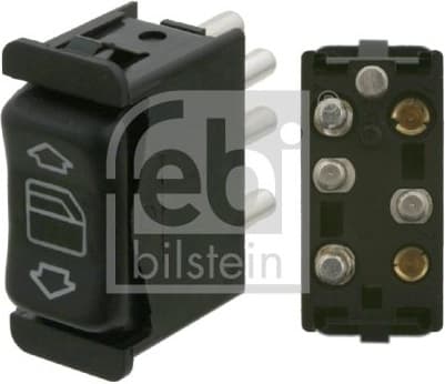 Switch, window regulator febi Plus 23321