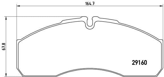 Brake Pad Set, disc brake PRIME LINE PA6022