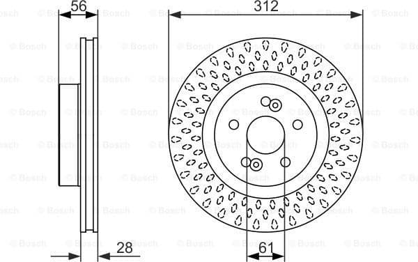 Brake Disc 0986479723 - image 2