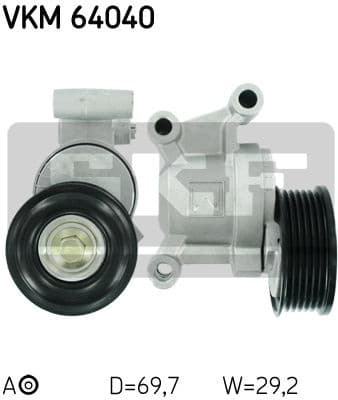 Belt Tensioner, V-ribbed belt VKM 64040