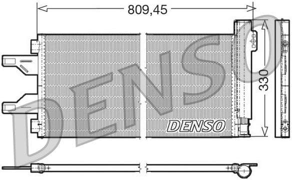 Condenser, air conditioning DCN07050