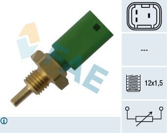 Sensor, coolant temperature 33727