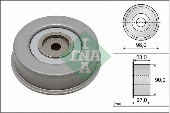 Deflection/Guide Pulley, V-ribbed belt 532038120