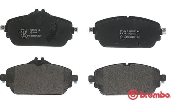 Brake Pad Set, disc brake PRIME LINE P50119 - image 2