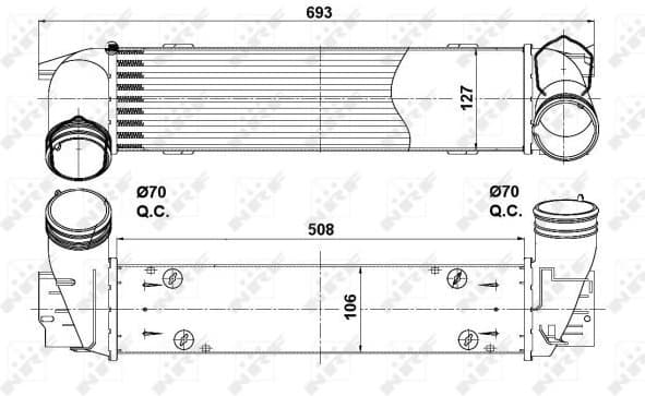 Charge Air Cooler 30386