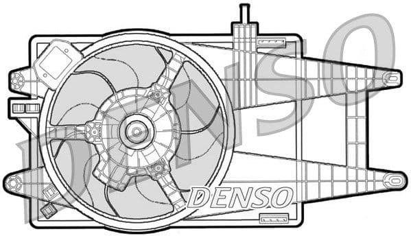 Fan, engine cooling DER09040