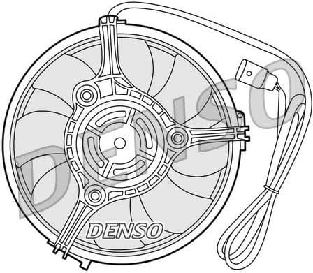 Fan, engine cooling DER02001