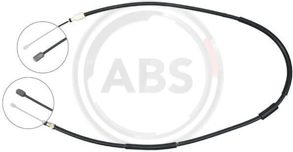 Cable Pull, parking brake K13367