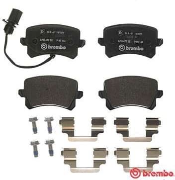 Brake Pad Set, disc brake PRIME LINE P85142 - image 2