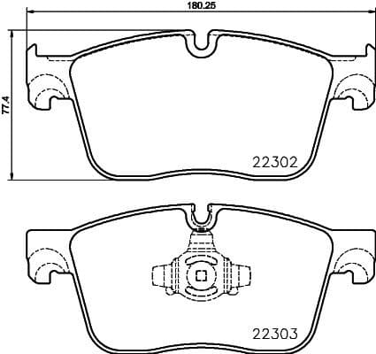 Brake Pad Set, disc brake PRIME LINE P36031
