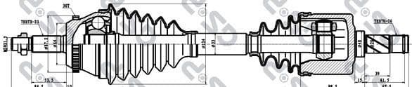 Drive Shaft 250100