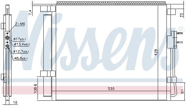 Condenser, air conditioning 940391