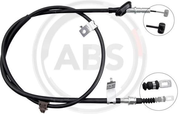 Cable Pull, parking brake K17263