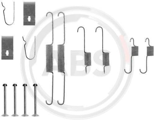 Accessory Kit, brake shoes 0782Q