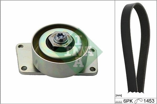 V-ribbed Belt Set 529021610