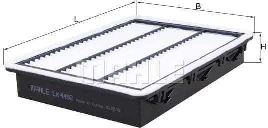 Filter air LX4492