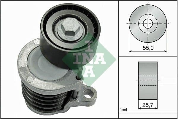 Belt Tensioner, V-ribbed belt 534059110