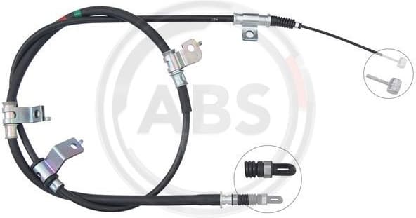 Cable Pull, parking brake K17500