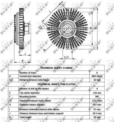 Clutch, radiator fan 49519 - image 4