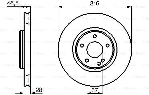 Brake Disc 0986478625 - image 2