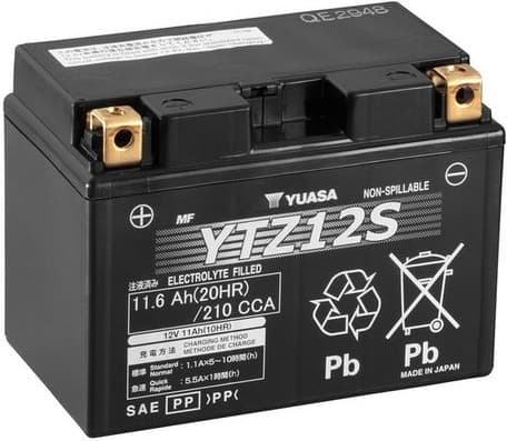 Starter Battery High Performance Maintenance Free YTZ12S