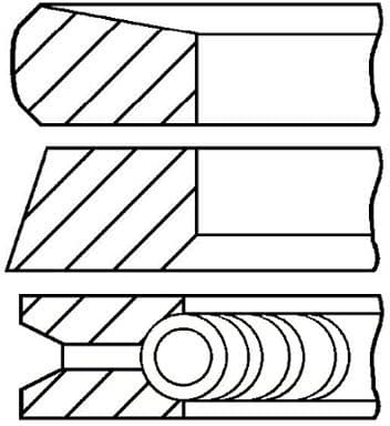 Piston Ring Set 08-127400-00