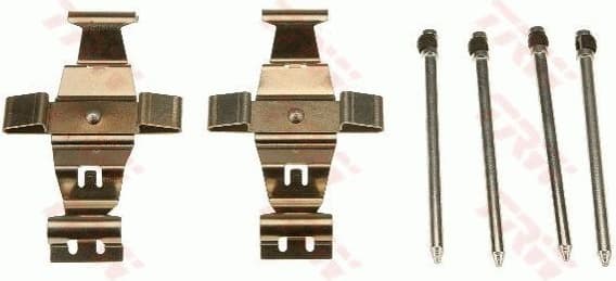 Accessory Kit, disc brake pad PFK623