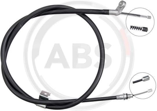 Cable Pull, parking brake K17290