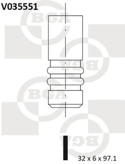 Valve inlet V035551