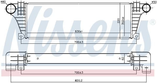 Charge Air Cooler ** FIRST FIT ** 96857