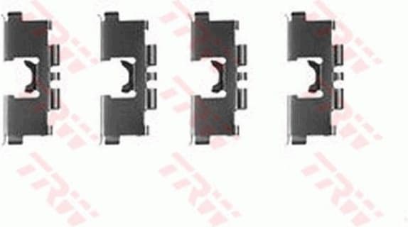 Accessory Kit, disc brake pad PFK226