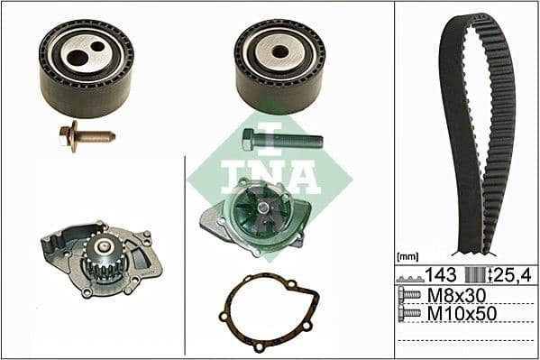 Water Pump & Timing Belt Kit 530044730