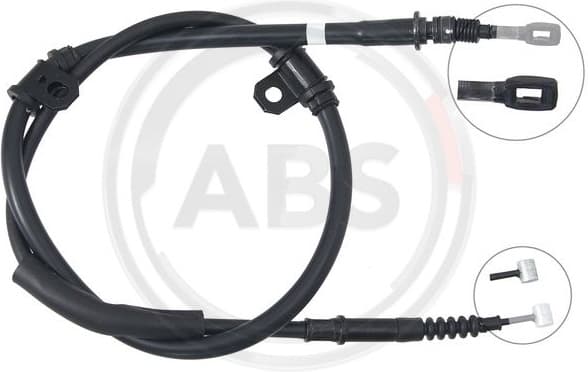 Cable Pull, parking brake K17432