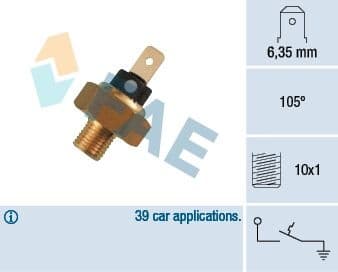 Temperature Switch, coolant warning lamp 35820