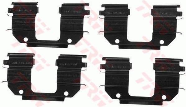 Accessory Kit, disc brake pad PFK455