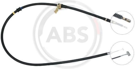 Cable Pull, parking brake K15857