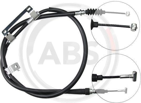 Cable Pull, parking brake K19358