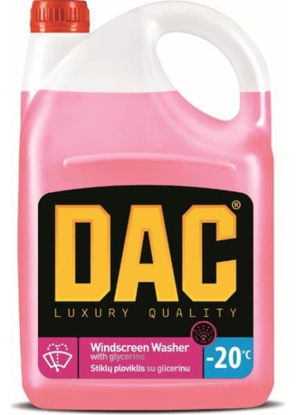 Langų skystis žieminis DAC -20C 4L BE METANOLIO - 292870