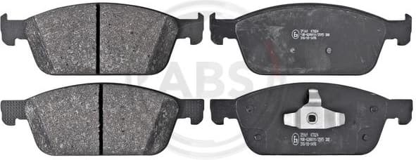 Brake Pad Set, disc brake 35161