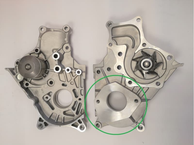 Water pump cooling system 1697