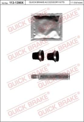 Brake caliper guide repkit 1131390X
