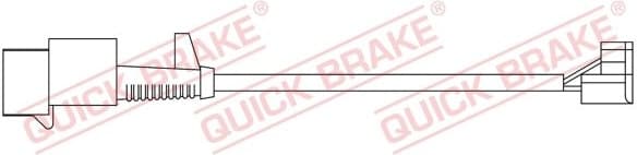 Brake pad wear indicator WS0282A