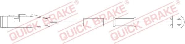 Brake pad wear indicator WS0255A