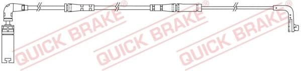 Brake pad wear indicator WS0219A - image 2