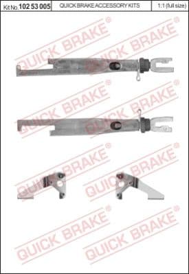 Brake shoe regulator 10253005 - image 2