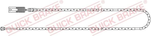 Brake pad wear indicator WS0246A
