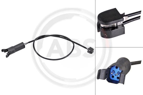 Warning Contact, brake pad wear 39572