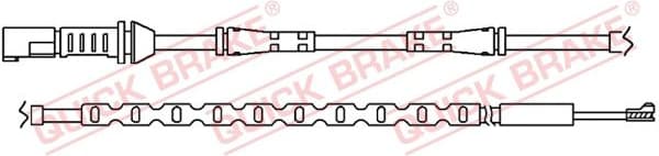 Brake pad wear indicator WS0289A - image 2